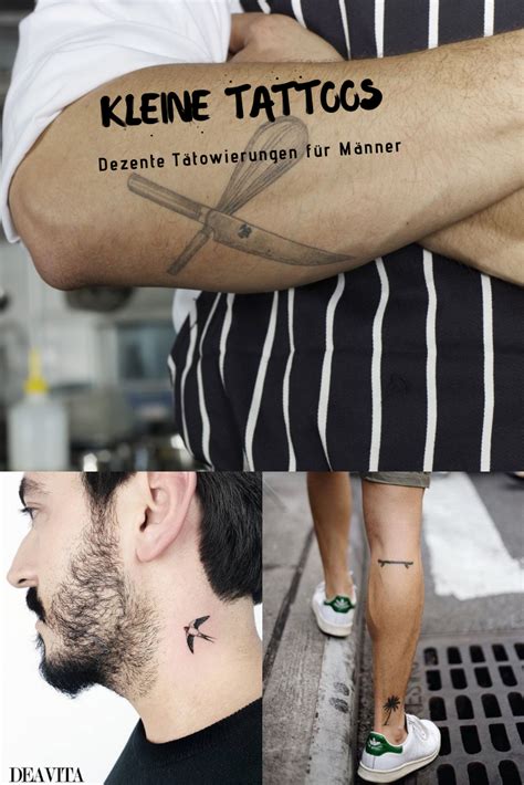 kleine tattoos männer